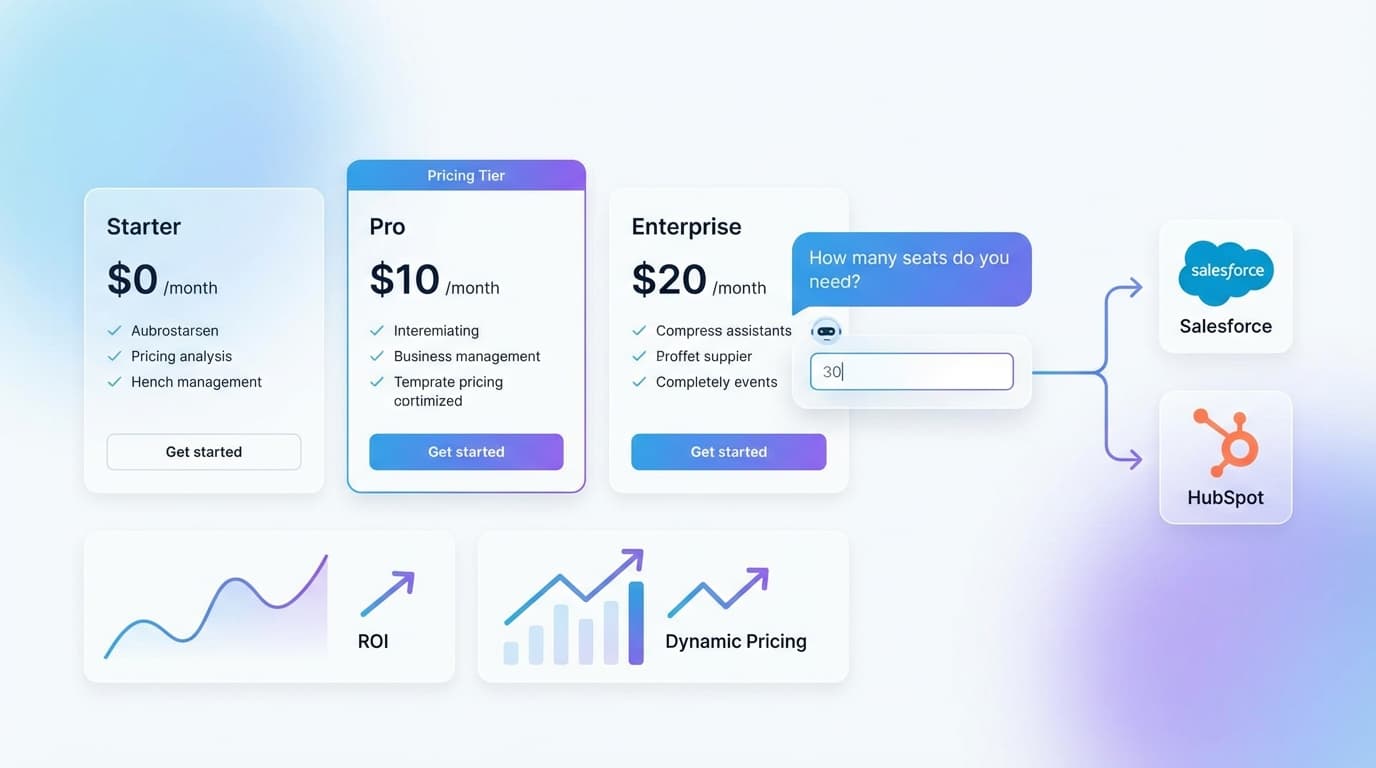 SaaS Lead Capture Mockup
