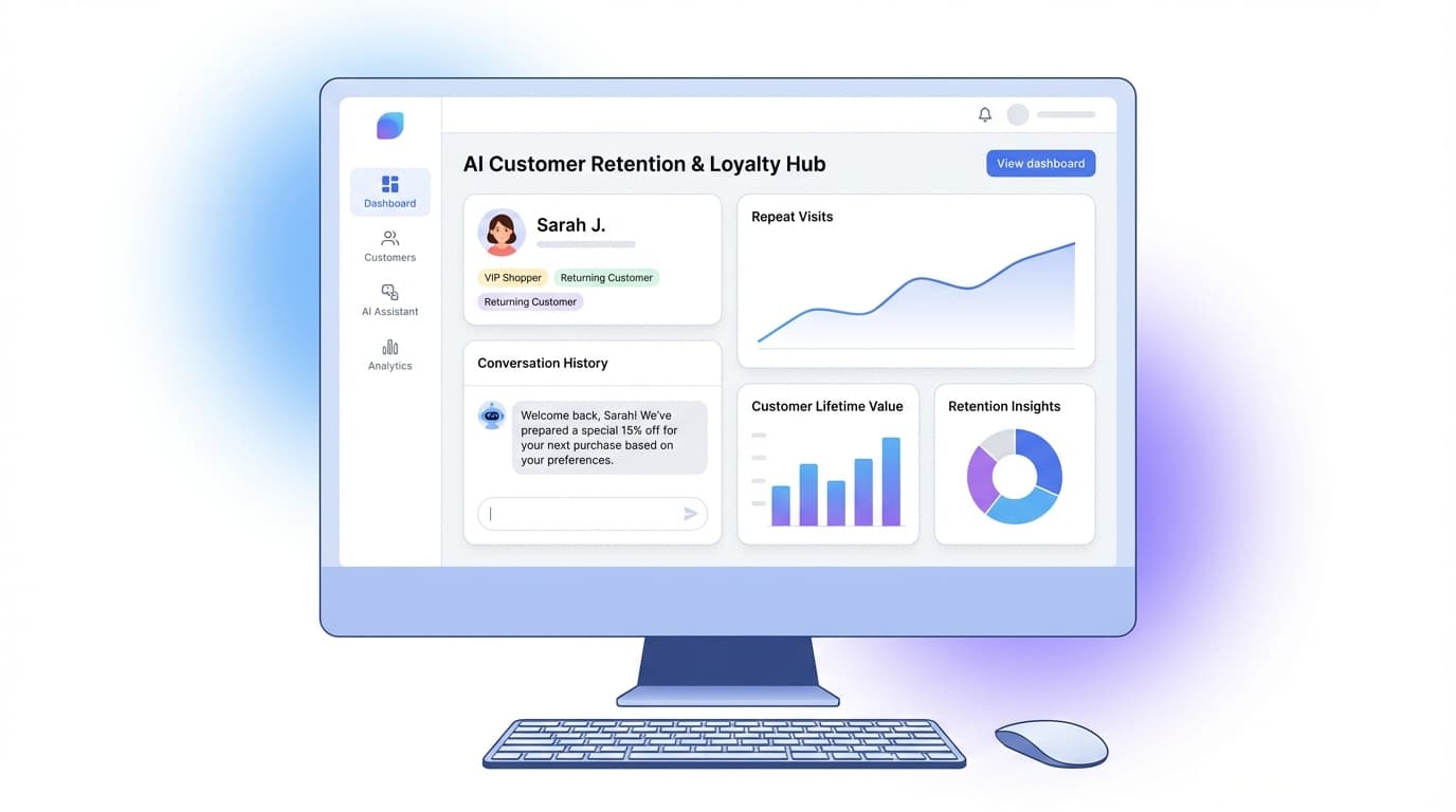 Retention Dashboard Mockup