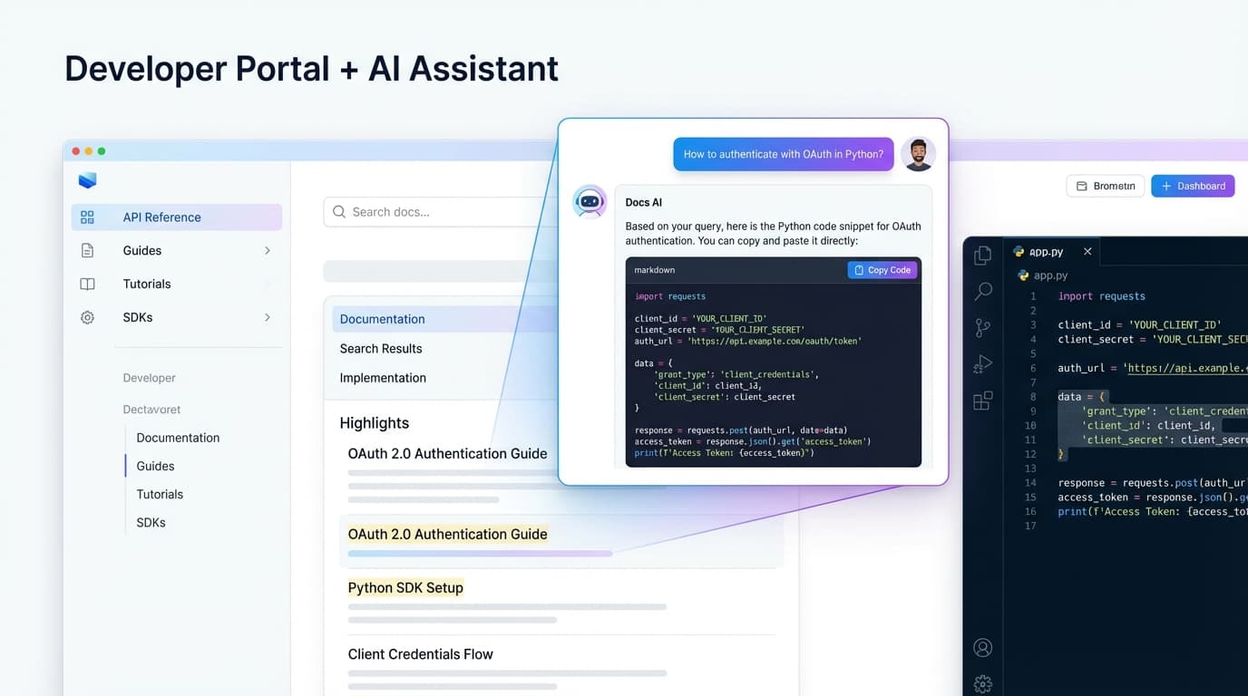 SaaS Technical Q&A Mockup
